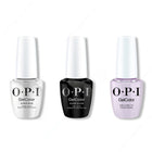 OPI GelColor Intelli-Gel Combo - Super Base Coat, Super Gloss Top Coat & Welcome to Your Whirl