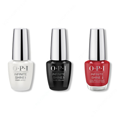 OPI - Infinite Shine Combo - Base, Top & Art Walk in Suzi's Shoes