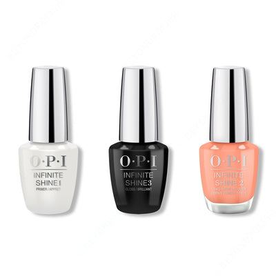 OPI - Infinite Shine Combo - Base, Top & Coral-ing Your Spirit Animal - #ISLM88