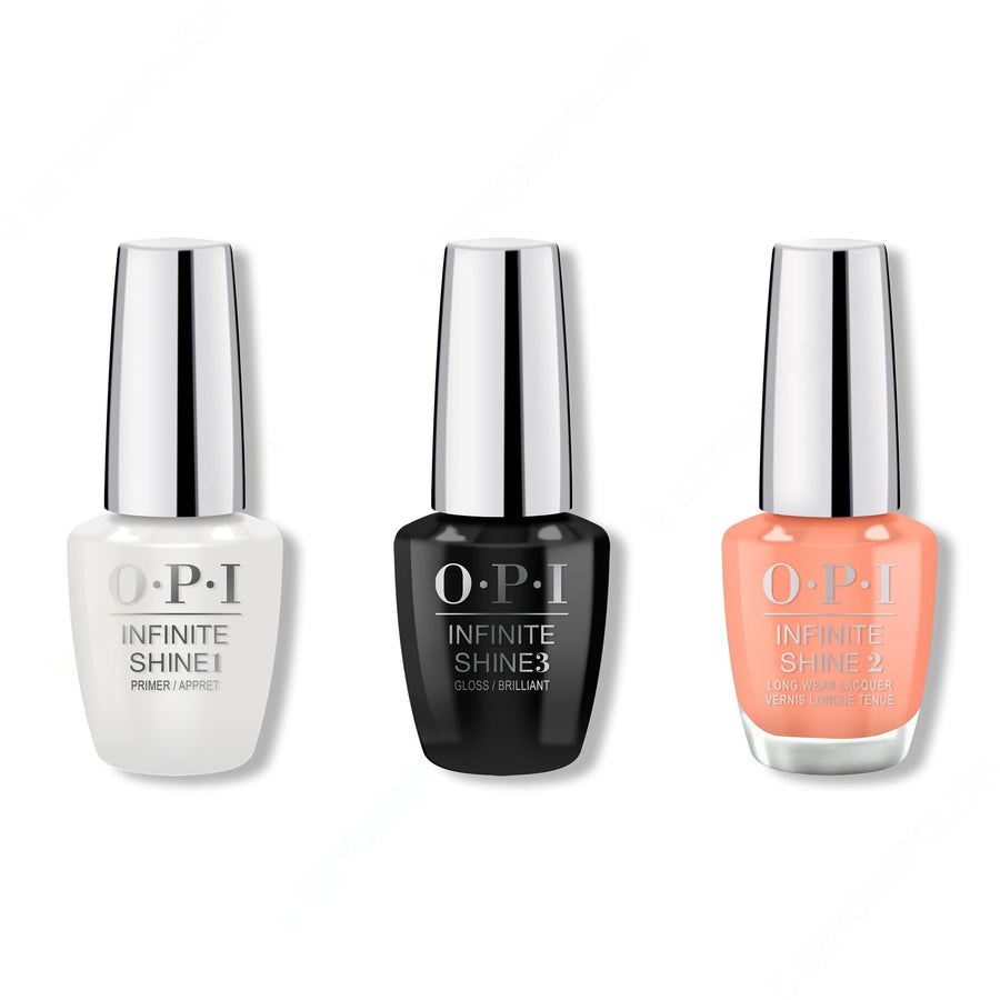 OPI - Infinite Shine Combo - Base, Top & Coral-ing Your Spirit Animal - #ISLM88