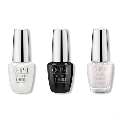 OPI - Infinite Shine Combo - Base, Top & Glitter Mogul