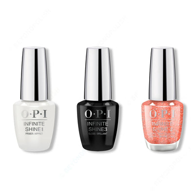 OPI - Infinite Shine Combo - Base, Top & It's a Wonderful Spice