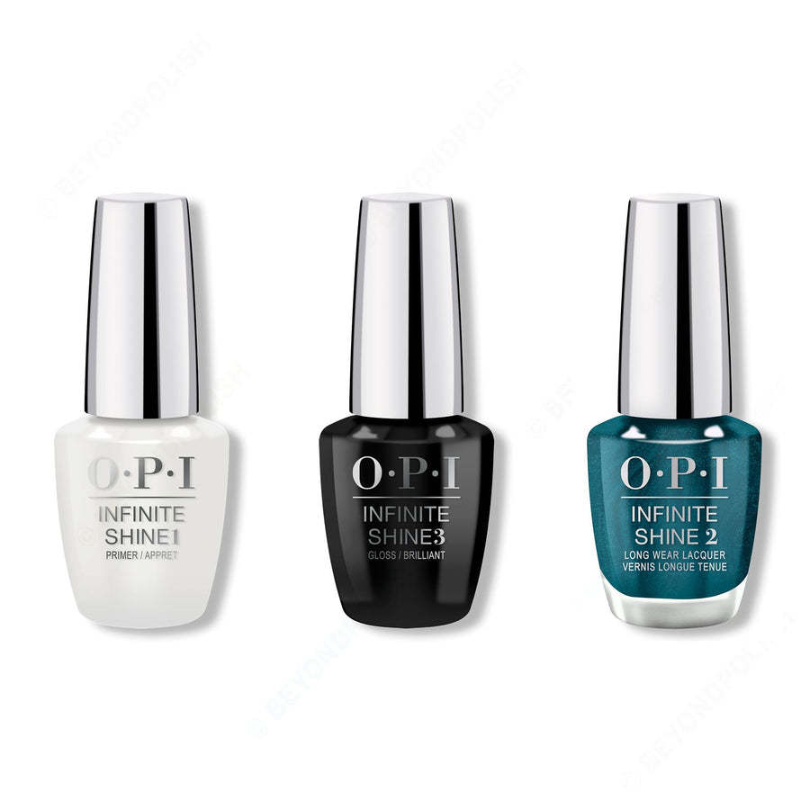 OPI - Infinite Shine Combo - Base, Top & Let's Scrooge