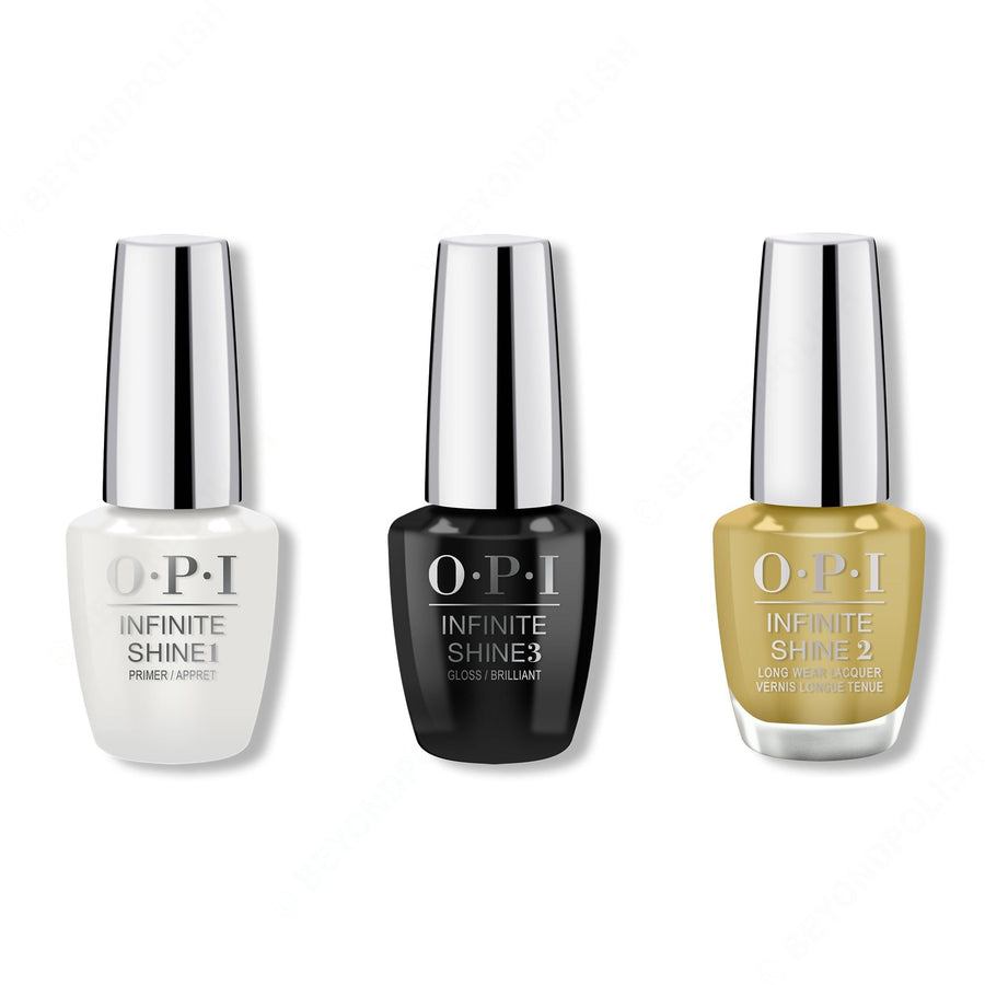 OPI - Infinite Shine Combo - Base, Top & Ochre To The Moon