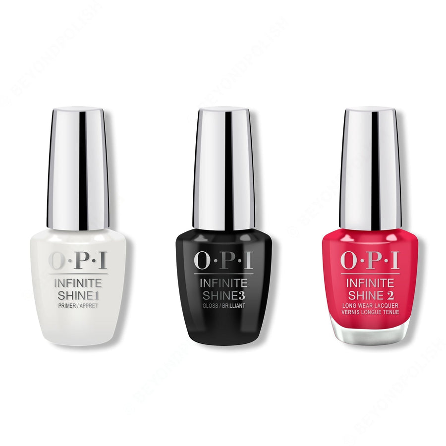 OPI - Infinite Shine Combo - Base, Top & Red-veal Your Truth