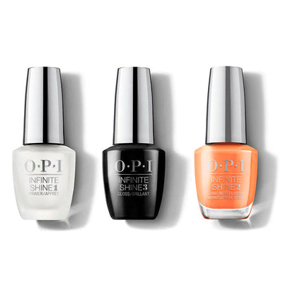 OPI - Infinite Shine Combo - Base, Top & Silicon Valley Girl