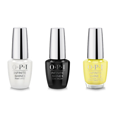 OPI - Infinite Shine Combo - Base, Top & Stay Out All Bright