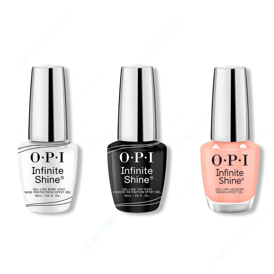 OPI - Infinite Shine Combo - Base, Top & Strawberry Slay