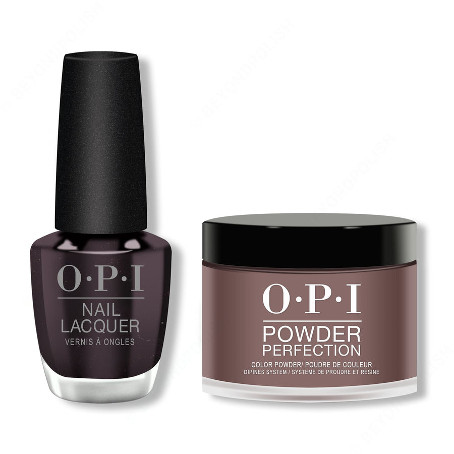 OPI - Lacquer & Dip Combo - Black Cherry Chutney