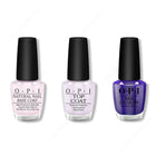 OPI - Nail Lacquer Combo - Base, Top & Aquarius Renegade