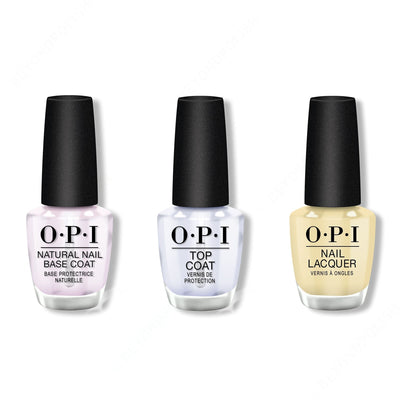 OPI - Nail Lacquer Combo - Base, Top & Bee-hind the Scenes