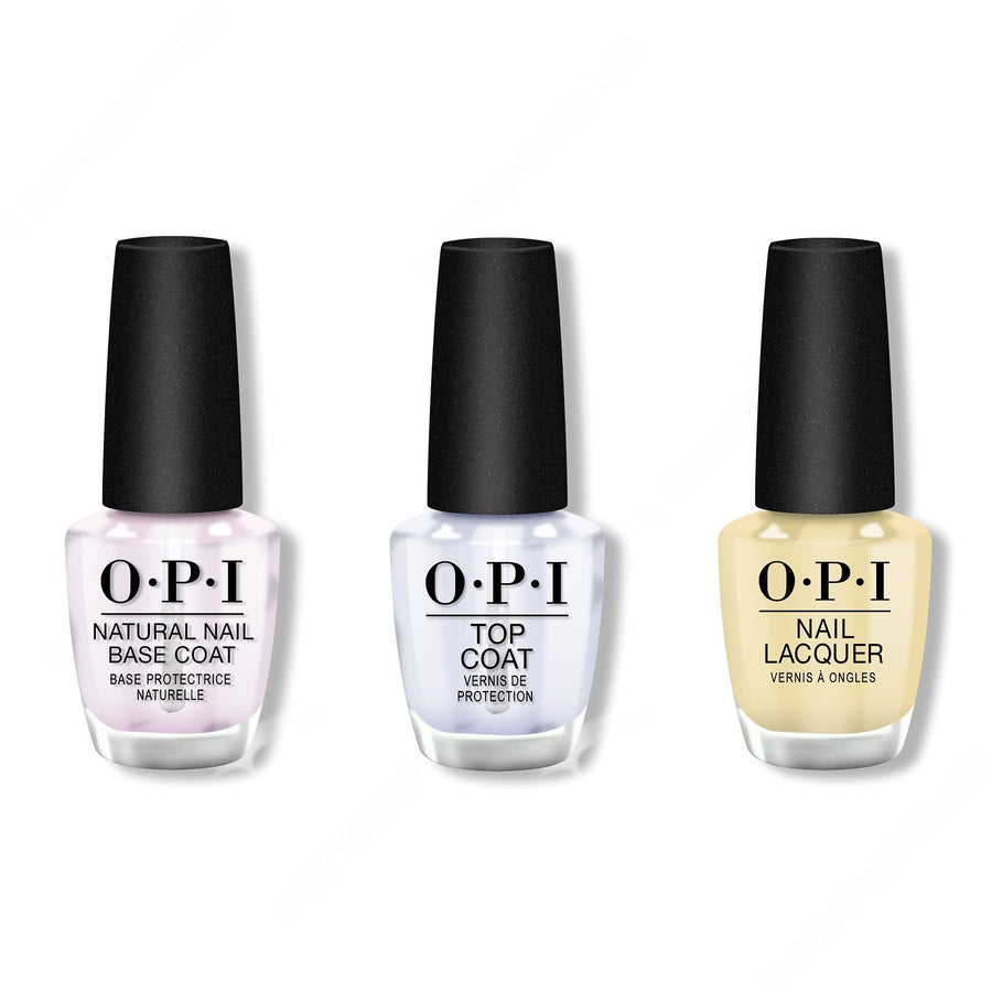 OPI - Nail Lacquer Combo - Base, Top & Bee-hind the Scenes