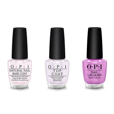 OPI - Nail Lacquer Combo - Base, Top & Bikini Boardroom