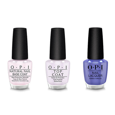 OPI - Nail Lacquer Combo - Base, Top & Charge It To Their Room