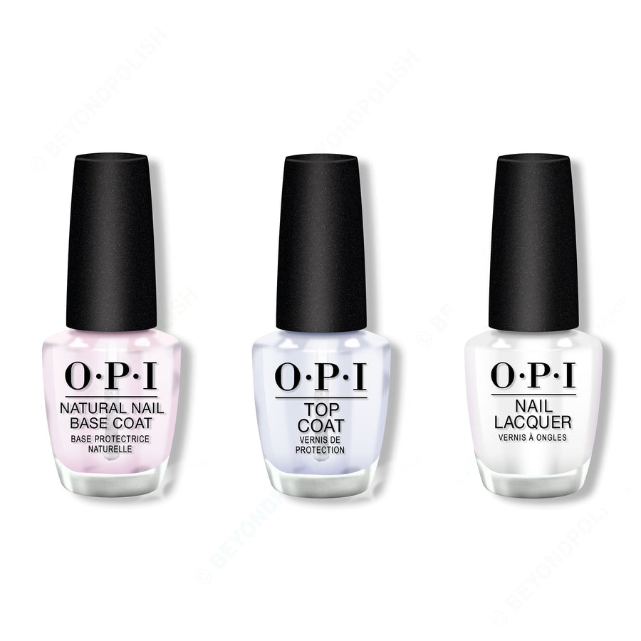 OPI - Nail Lacquer Combo - Base, Top & Chill 'Em With Kindness