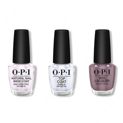 OPI - Nail Lacquer Combo - Base, Top & Claydreaming