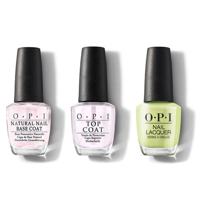 OPI - Nail Lacquer Combo - Base, Top & Clear Your Cash