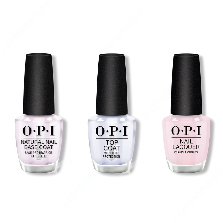 OPI - Nail Lacquer Combo - Base, Top & From Dusk til Dune