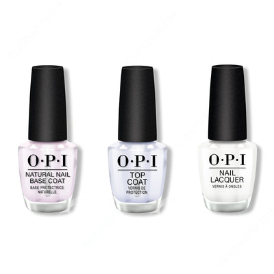 OPI - Nail Lacquer Combo - Base, Top & Funny Bunny 0.5 oz - #NLH22