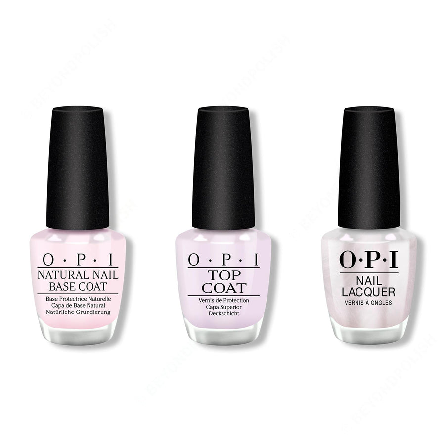OPI - Nail Lacquer Combo - Base, Top & Gemini And I