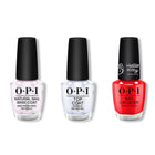 OPI - Nail Lacquer Combo - Base, Top & Hello Kitty, Hello Pretty