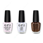 OPI - Nail Lacquer Combo - Base, Top & Hot Toddy Naughty