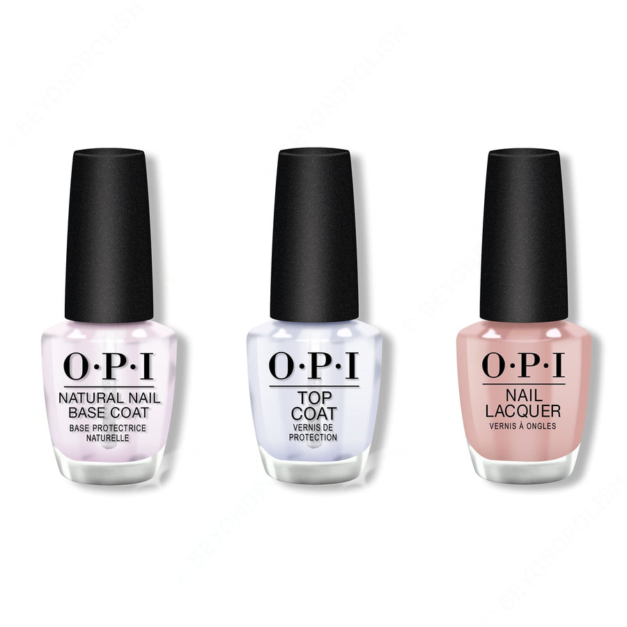 OPI - Nail Lacquer Combo - Base, Top & I’m an Extra