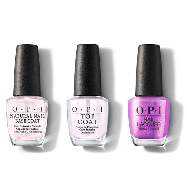 OPI - Nail Lacquer Combo - Base, Top & I Sold My Crypto