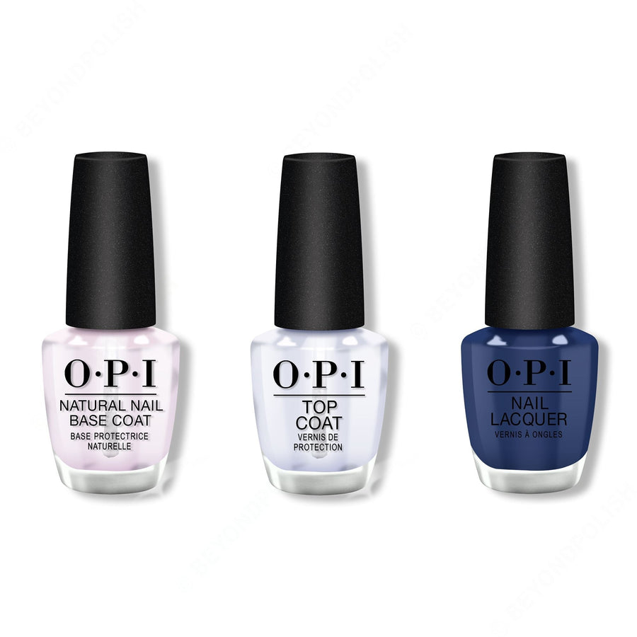 OPI - Nail Lacquer Combo - Base, Top & Isn't it Grand Avenue