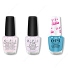 OPI - Nail Lacquer Combo - Base, Top & My Job is Beach