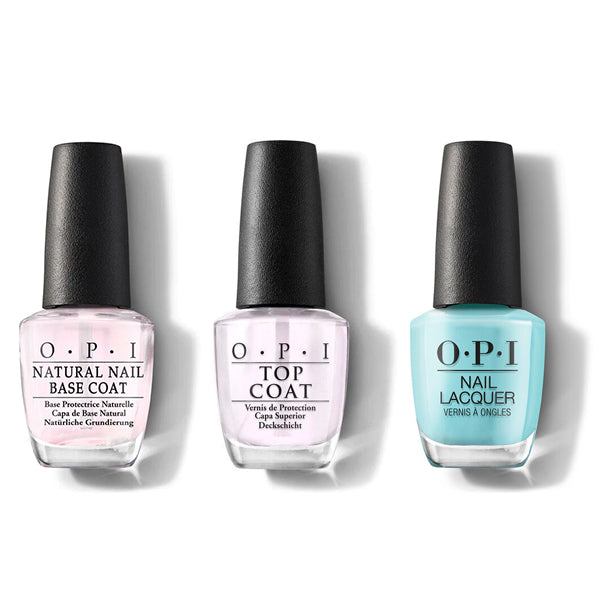 OPI - Nail Lacquer Combo - Base, Top & NFTease Me