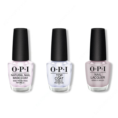 OPI - Nail Lacquer Combo - Base, Top & Peace of Mined