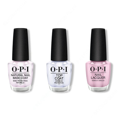 OPI - Nail Lacquer Combo - Base, Top & Purple Palazzo Pants 0.5 oz - #NLV34