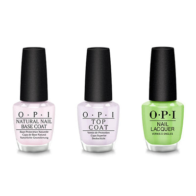 OPI - Nail Lacquer Combo - Base, Top & Summer Monday-Fridays
