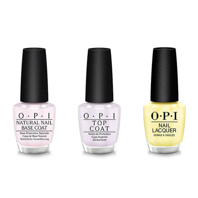 OPI - Nail Lacquer Combo - Base, Top & Sunscreening My Calls