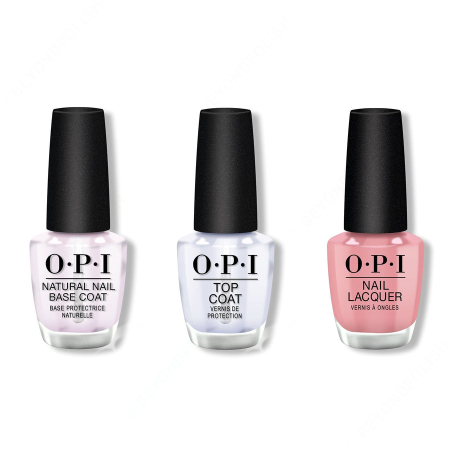 OPI - Nail Lacquer Combo - Base, Top & Suzi Calls the Paparazzi