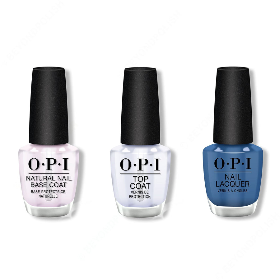 OPI - Nail Lacquer Combo - Base, Top & Suzi Takes A Sound Bath