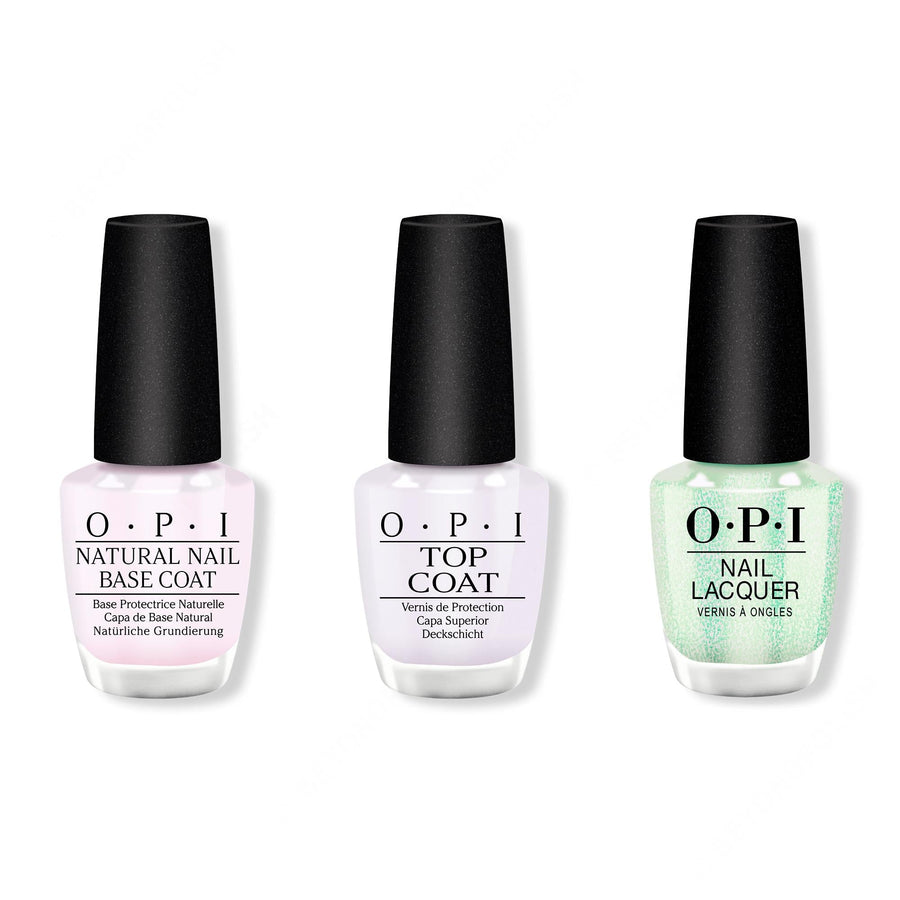 OPI - Nail Lacquer Combo - Base, Top & Taurus-t Me
