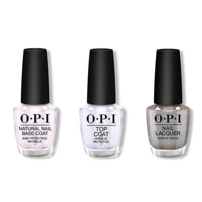 OPI - Nail Lacquer Combo - Base, Top & Yay or Neigh