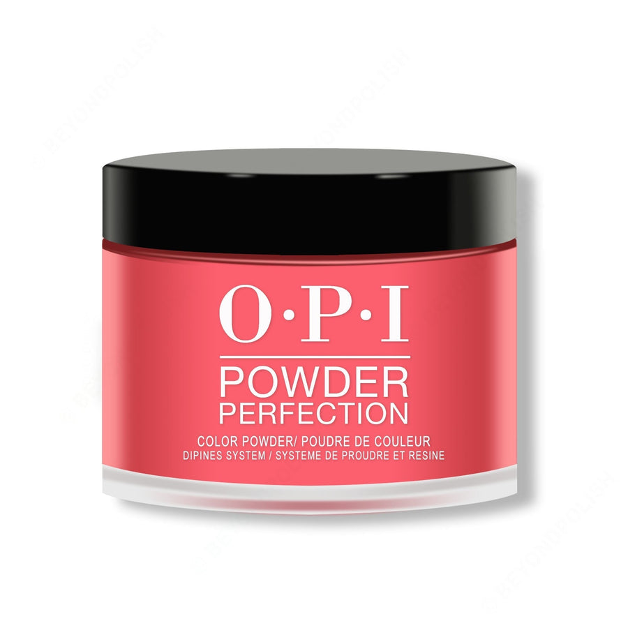OPI Powder Perfection - Red Hot Rio 1.5 oz - #DPA70