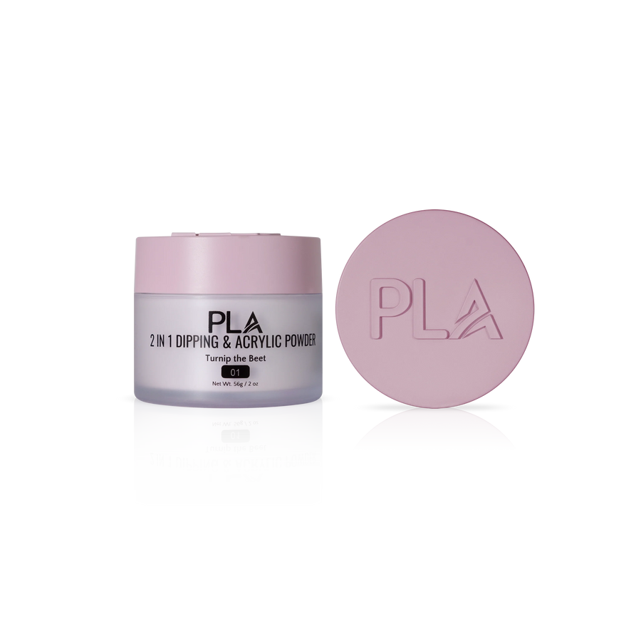 PLA 2-in-1 Dip & Acrylic Powder Turnip the Beet (01)