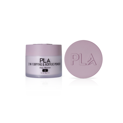 PLA 2-in-1 Dip & Acrylic Powder Okay, Bloomer (08)