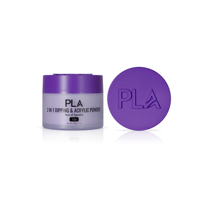 PLA 2-in-1 Dip & Acrylic Powder Ace of Spades (104)