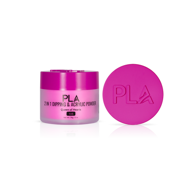 PLA 2-in-1 Dip & Acrylic Powder Queen of Hearts (105)