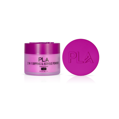 PLA 2-in-1 Dip & Acrylic Powder Starry Eyed (107)