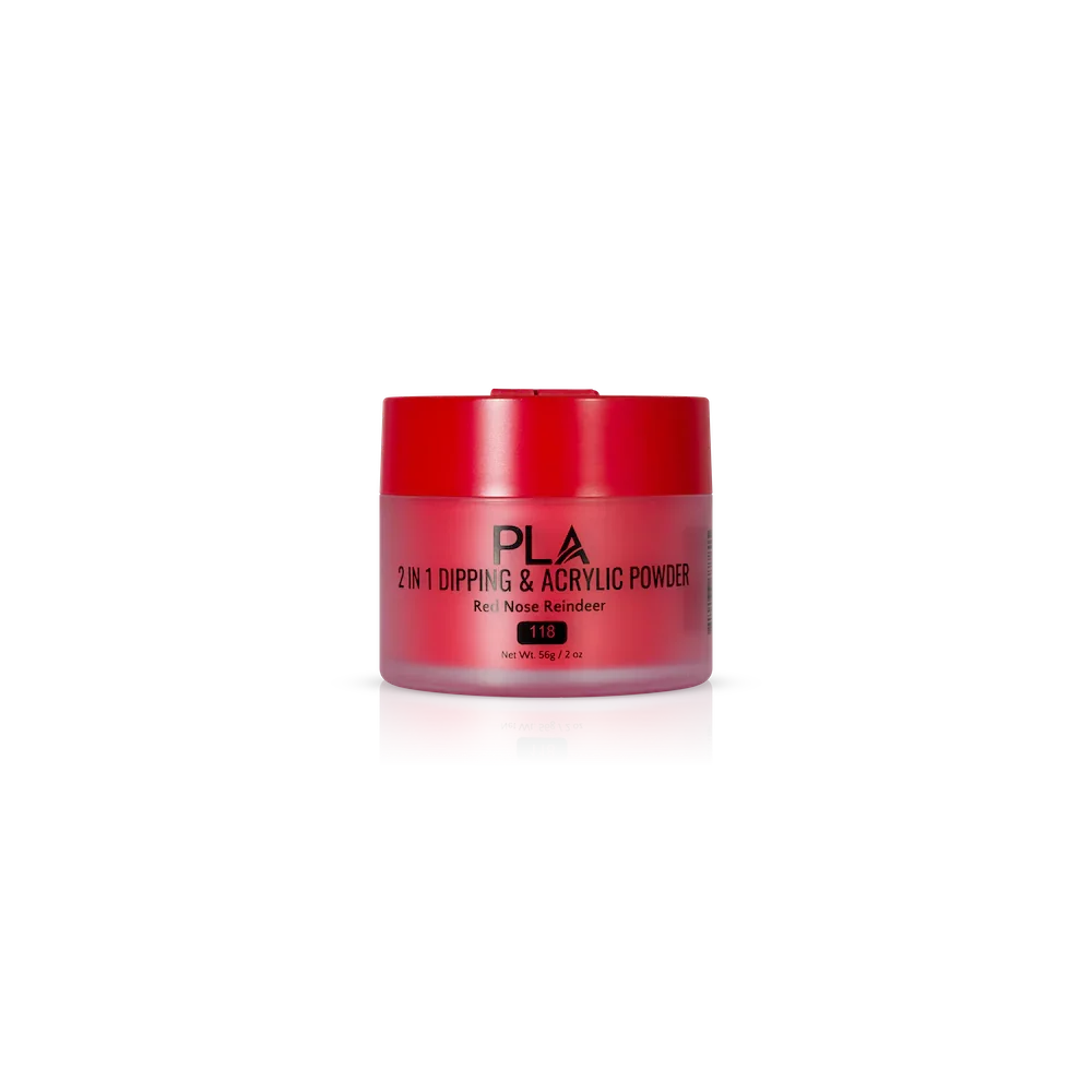 2-in-1 Dip & Acrylic Powder Red Nose Reindeer - 118