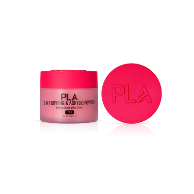PLA 2-in-1 Dip & Acrylic Powder Imma Shine Like Gloss (163)
