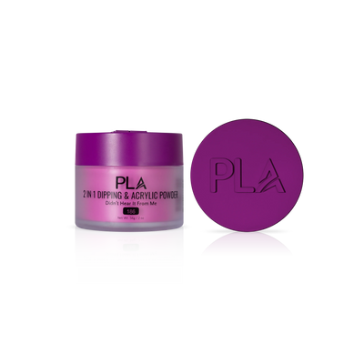PLA 2-in-1 Dip & Acrylic Powder Didn't Hear It From Me (186)