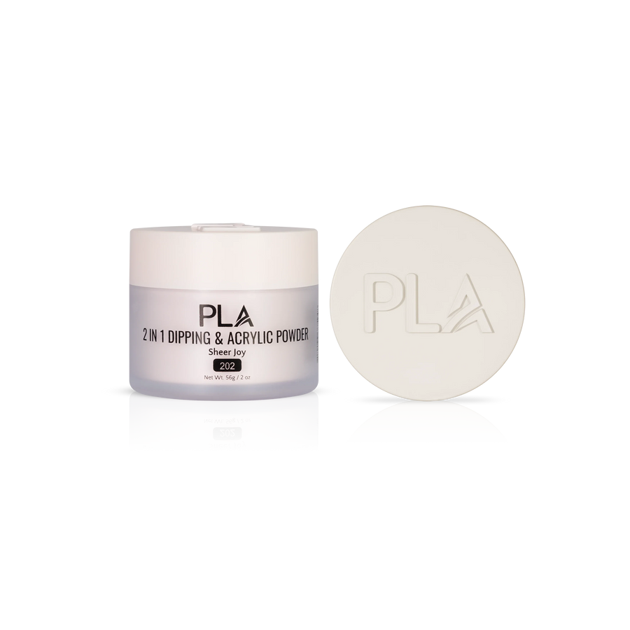 PLA 2-in-1 Dip & Acrylic Powder Sheer Joy (202)
