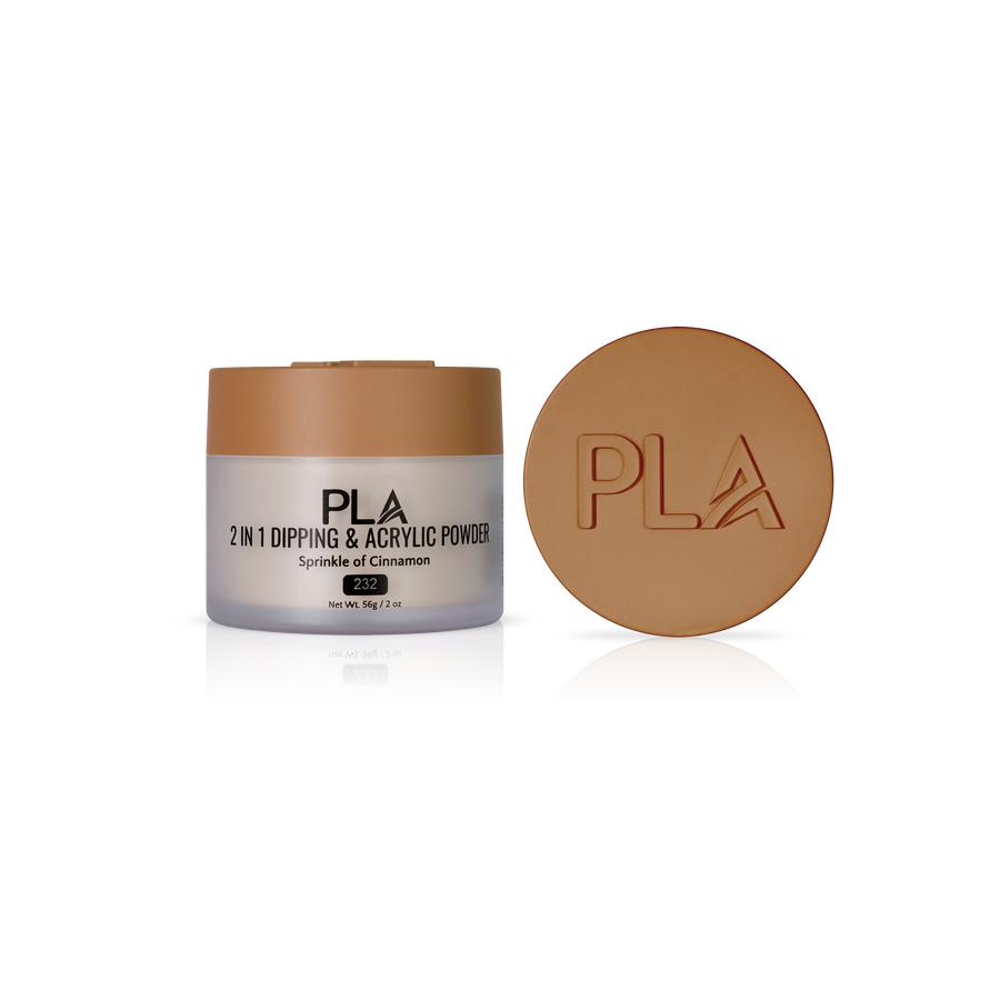 PLA 2-in-1 Dip & Acrylic Powder Sprinkle of Cinnamon (232)